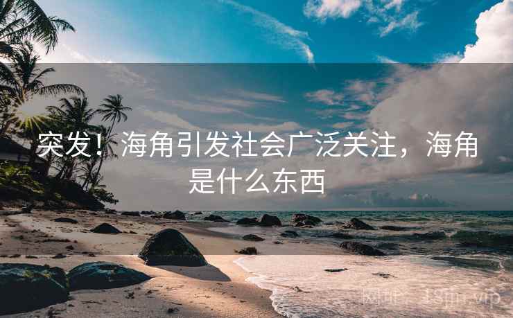 突发！海角引发社会广泛关注，海角是什么东西