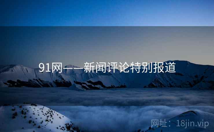 91网——新闻评论特别报道