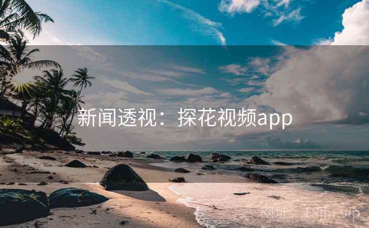 新闻透视:探花视频app